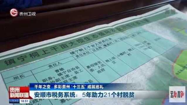 贵州新闻联播:安顺市税务系统,5年助力21个村脱贫