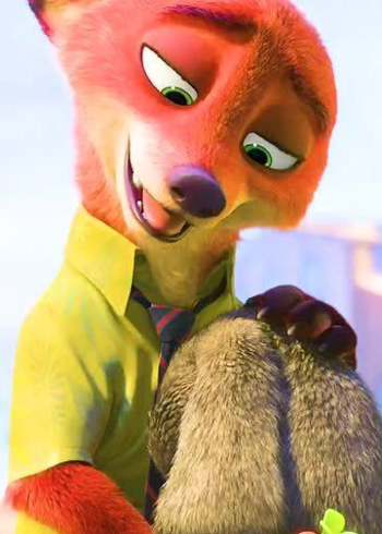 疯狂动物城:有一种爱情叫你是狐尼克,我是兔朱迪