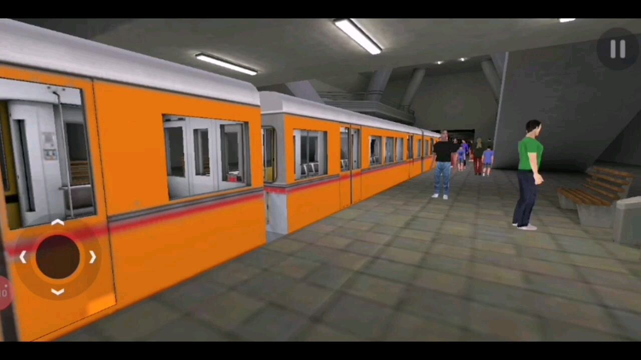 【地铁模拟器】格林维尔市乘客视角侧窗展望