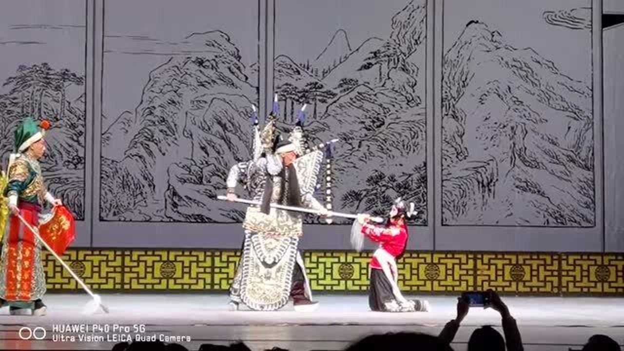京剧《战宛城》选段,青年大武生王玺龙饰张绣,李文文饰邹氏_高清1080P在线观看平台_腾讯视频