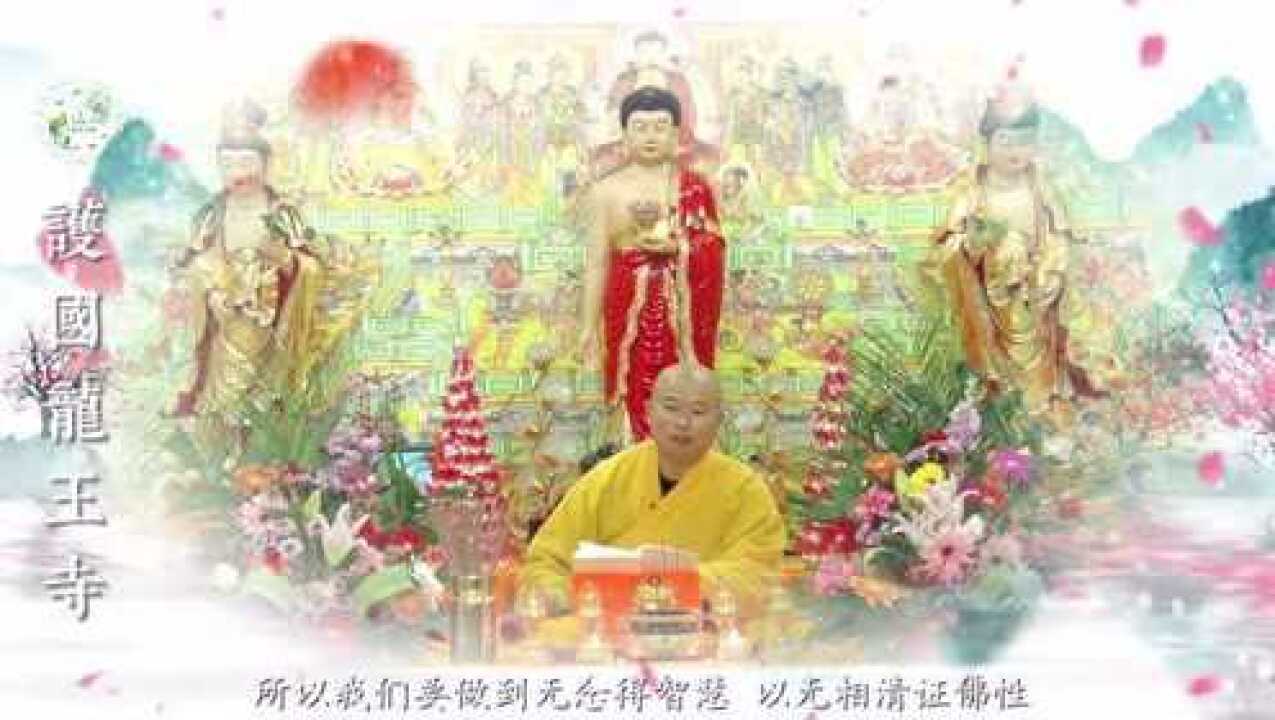 【一行三昧的呈现之七_无念为宗 无相为体 无住为本】#果智法师_腾讯视频