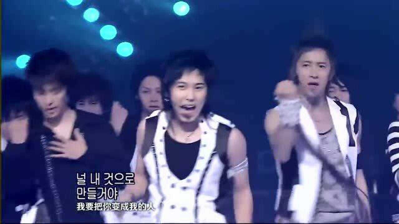 SuperJunior早期经典代表作,舞蹈帅爆了,韩庚的表现十分抢眼_高清1080P在线观看平台_腾讯视频