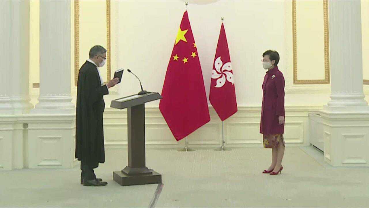 (电视通稿·海外·法制)香港特区2021年法律年度开启 张举能表示致力维护法治_高清1080P在线观看平台_腾讯视频