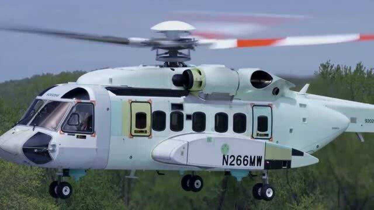 西科斯基vh-92a直升机飞行测试
