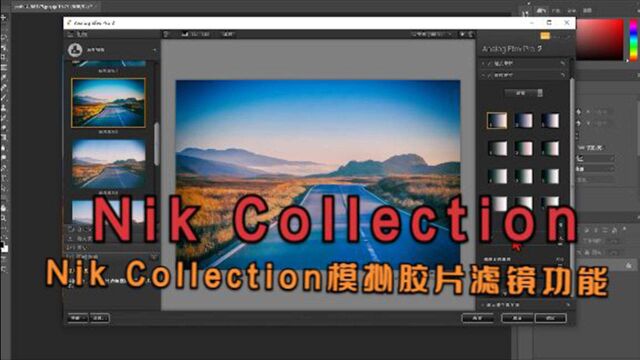 PS技巧,详细讲解Nik Collection模拟胶片滤镜,第一部分