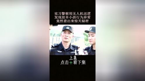 实习警察发现放羊小孩行为异常，竟然查出来惊天秘密！