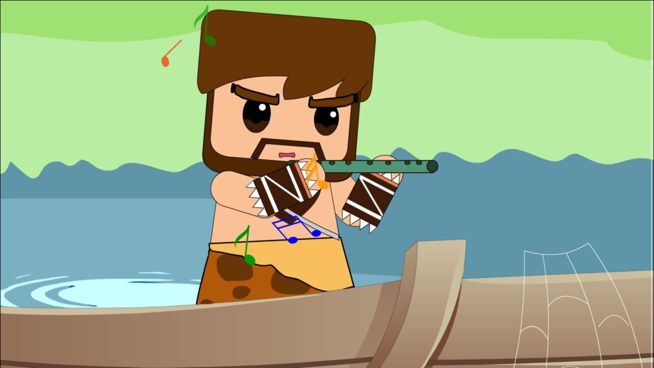 迷你世界寓言故事迷你世界寓言故事酋长以为自己的箫声可以让鱼儿跳舞