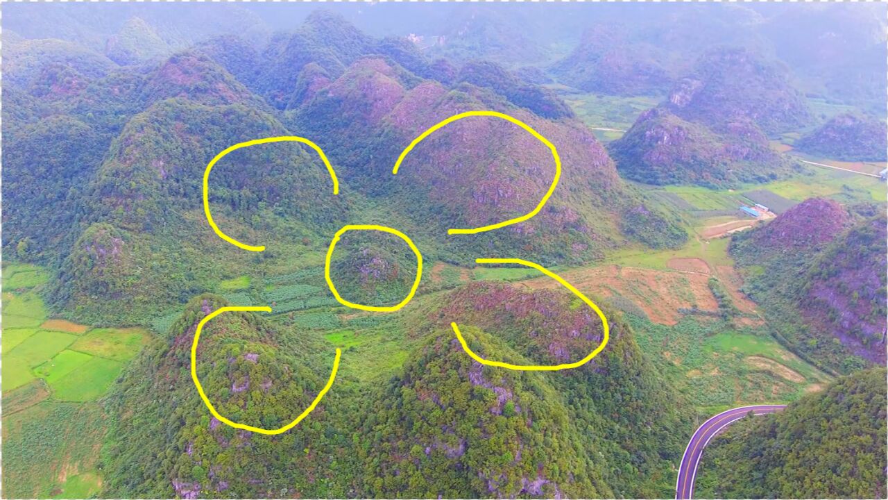 带大家看看莲花形风水宝地,这样的宝地真是多年难得一见!