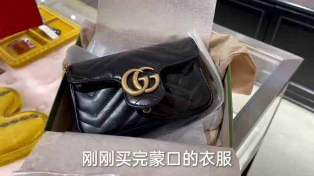 香港人的生活:香港尖沙咀GUCCI包包6200元,奢侈品疯狂打折!