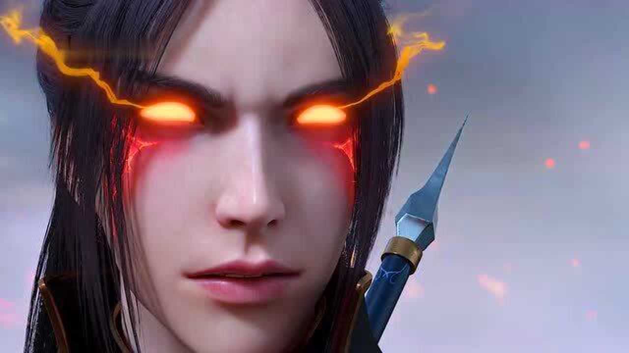 雪鹰领主东伯雪鹰激发太古血脉使用冰霜剑雨击杀魔神圈养血魔