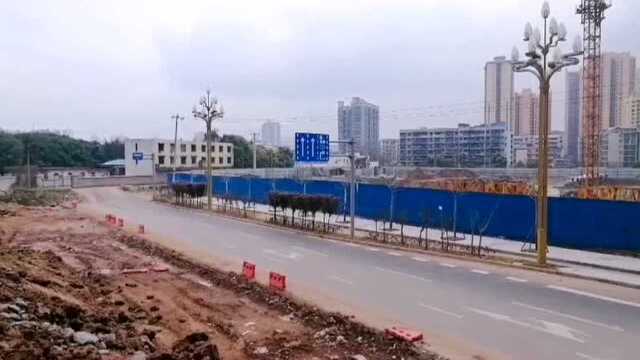 #热点速看#南充:探访彩虹北路北端,路基还在建设中