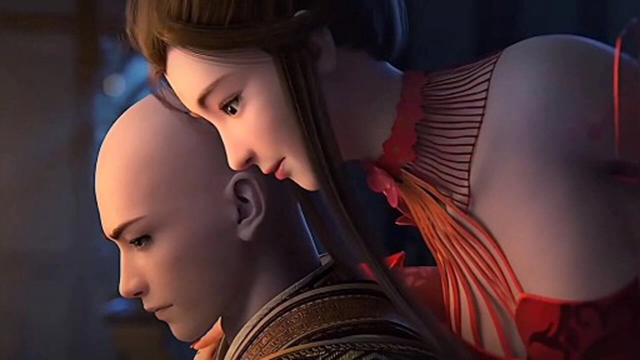 动漫美女和尚法海