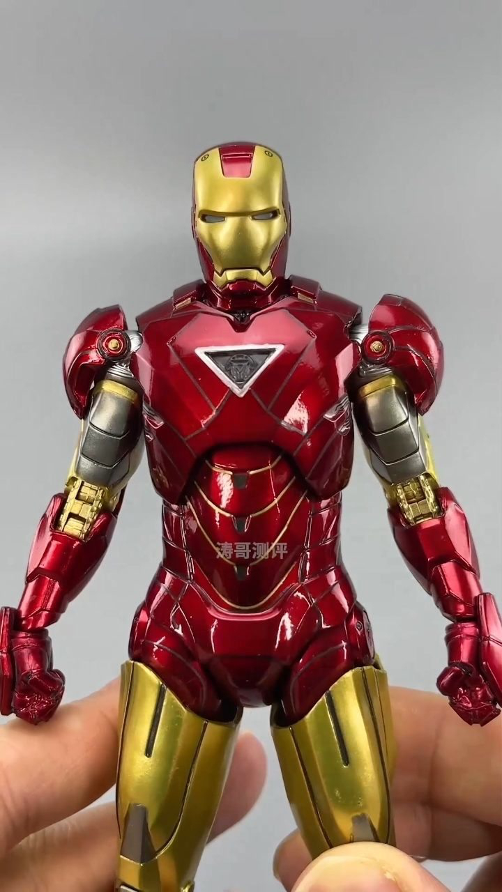 开箱中动钢铁侠mk6这个涂装针不戳