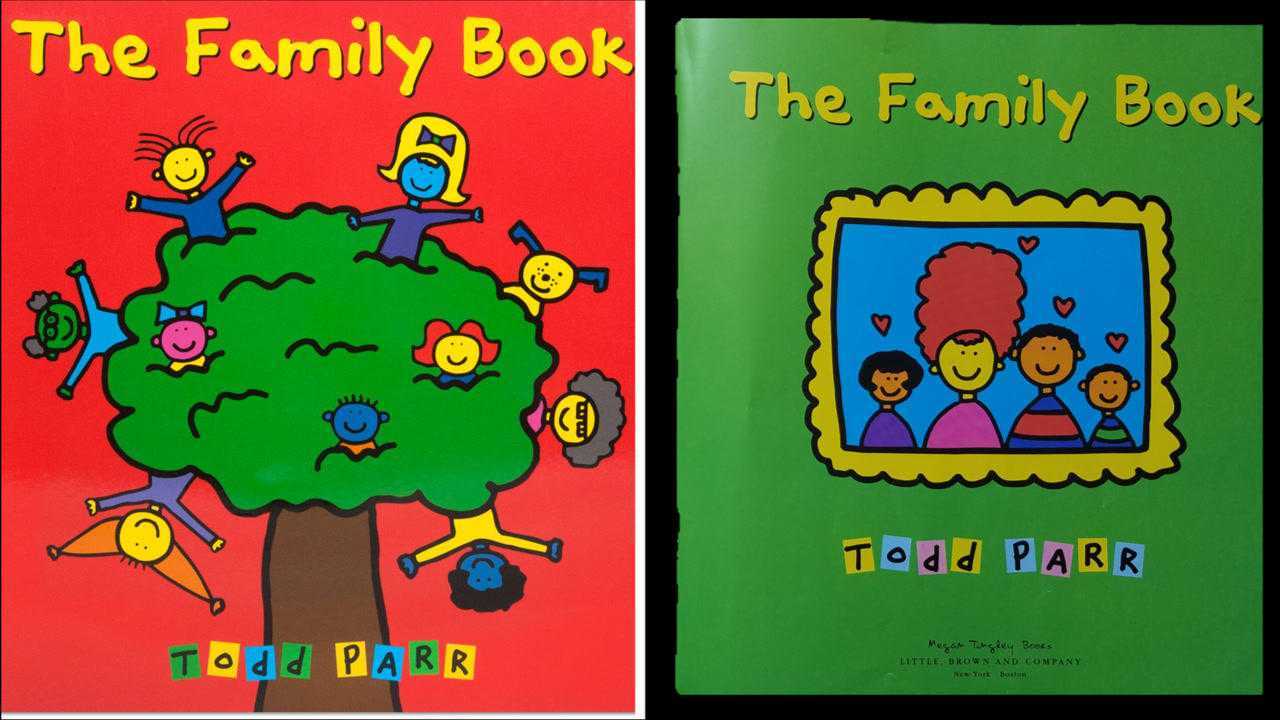 todd parr 英文童书绘本 the family book 情商教育绘本《家庭之书》