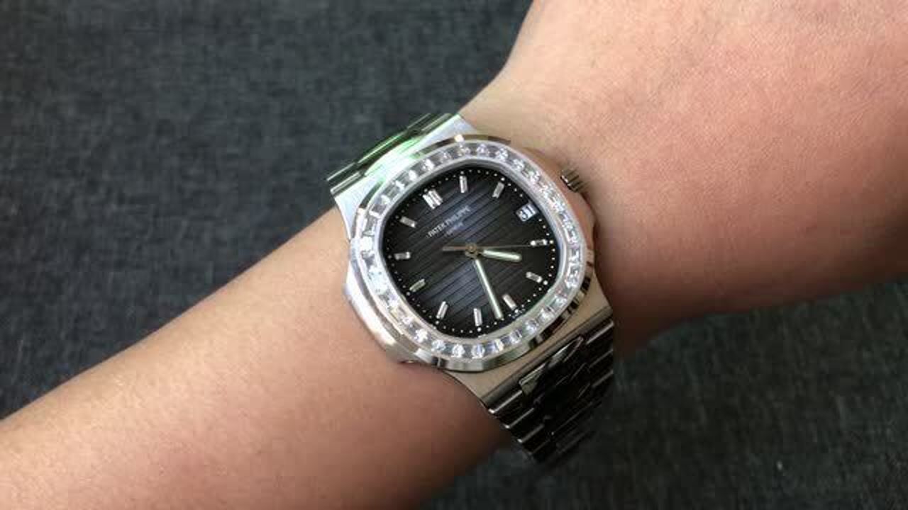 ppf运动腕表5711鹦鹉螺v4版钻圈