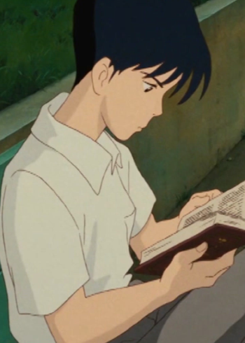 宫崎骏电影 侧耳倾听-3(阿雯发现小夕喜欢的男孩是杉村!