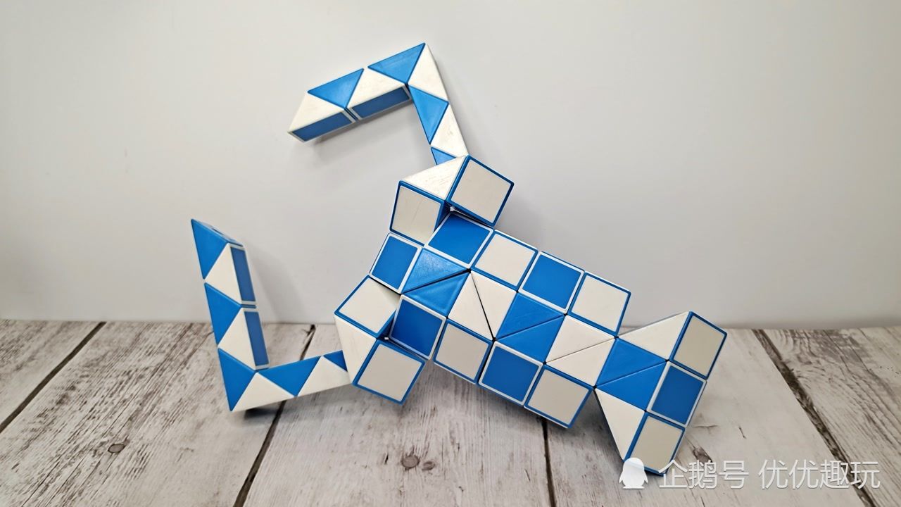 72段魔尺教程变龙虾,法国龙虾,魔尺变动物系列,慢动作一步一步教会你