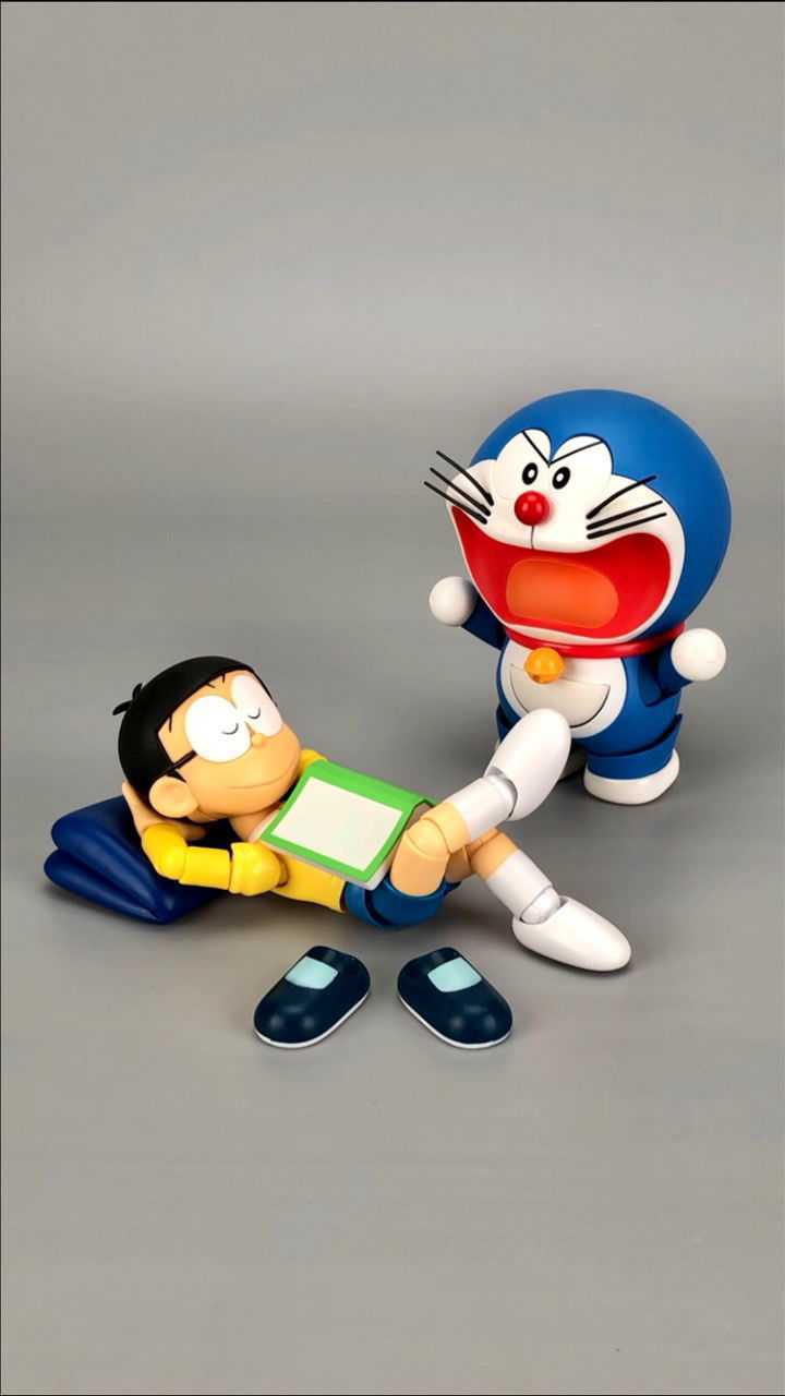 万代shf可动人偶系列.哆啦a梦:野比大雄.