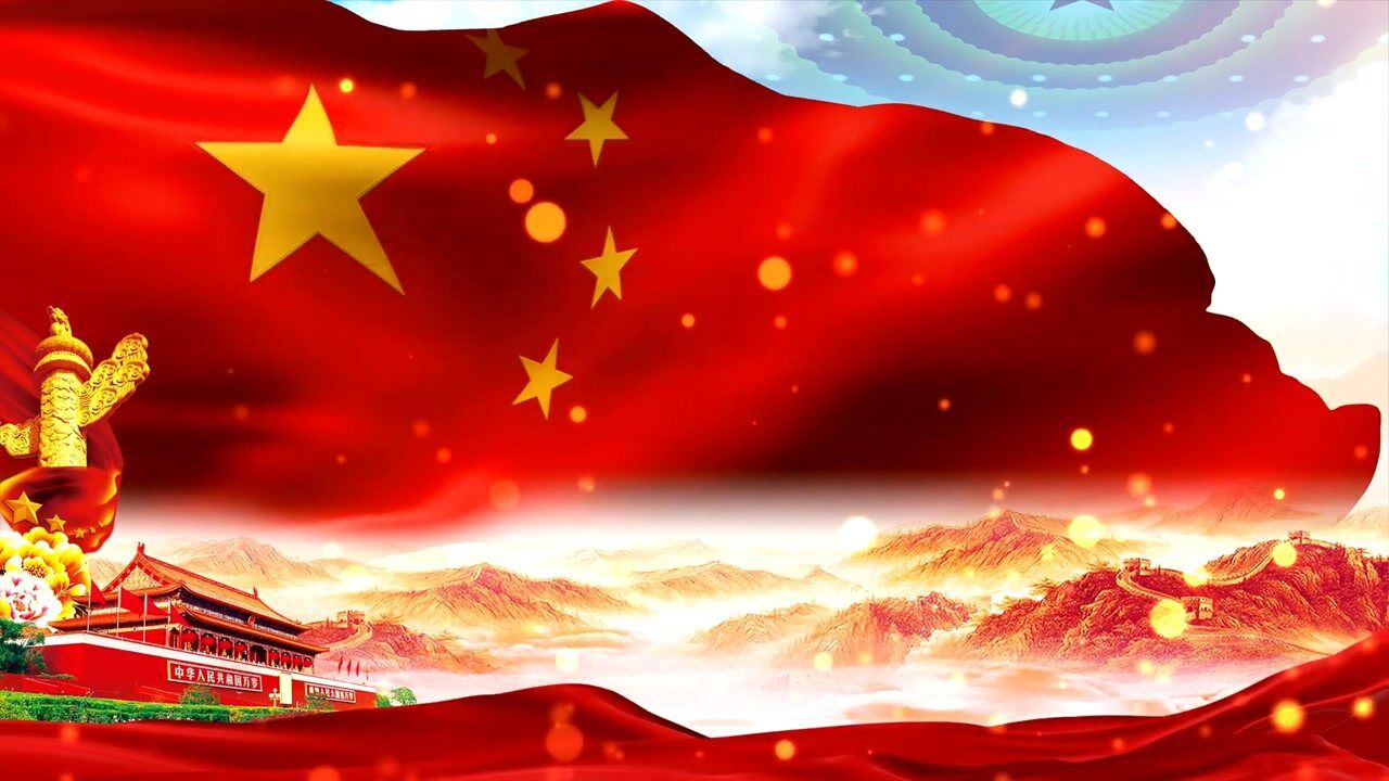 al365-中国中国鲜红的太阳永不落-歌曲mv文艺演出led大屏幕高清动态