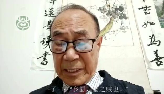 寻荀文化讲论语阳货17.13乡愿德之贼也