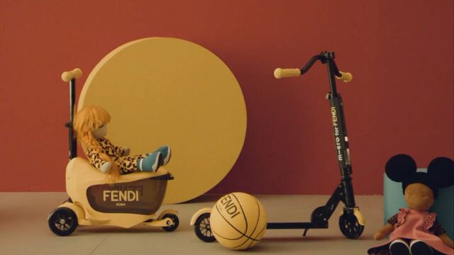 FENDI2021春夏童装系列上新 释放童趣的缤纷原力