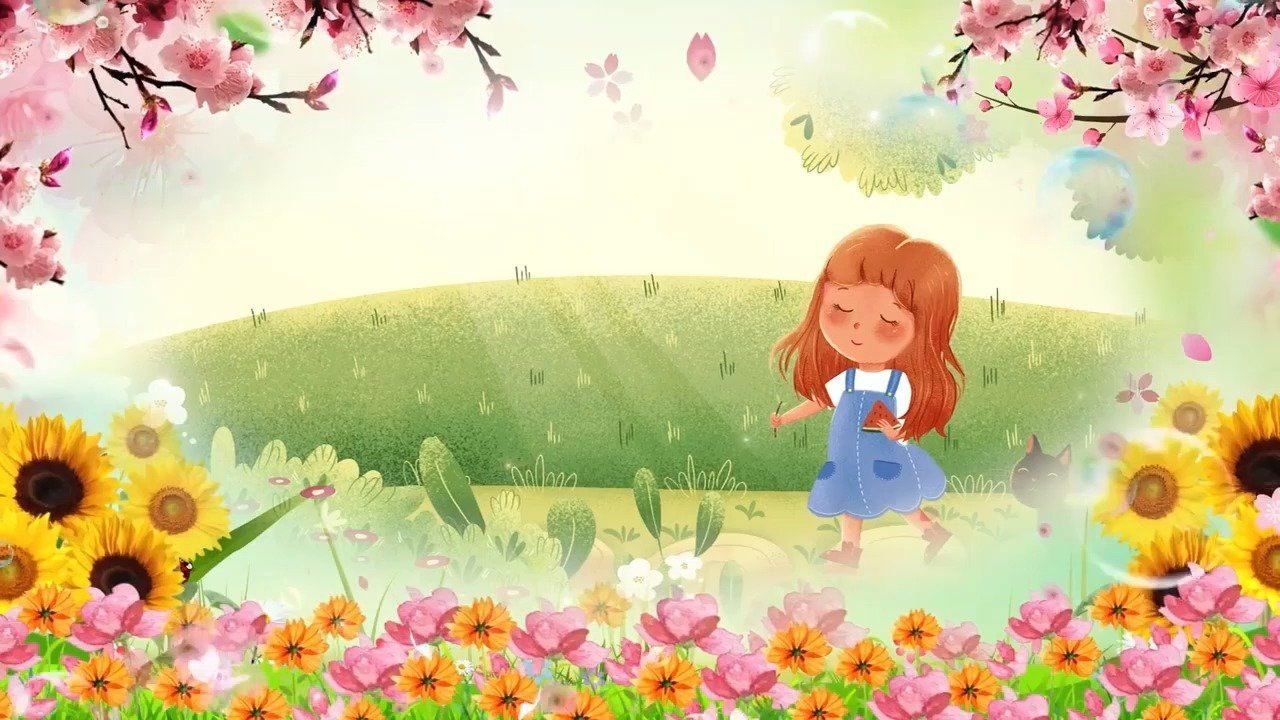 《虫儿飞》背景视频素材,六一儿童节背景视频素材_腾讯视频