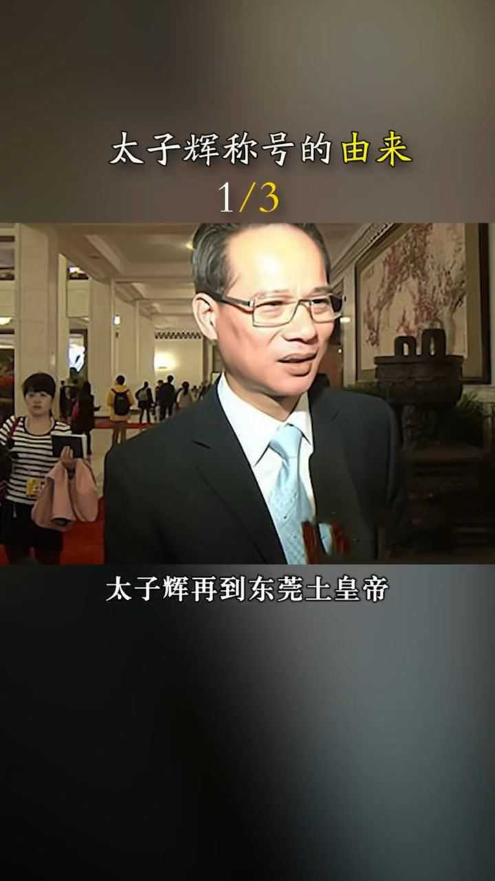 东莞太子辉你听说过吗