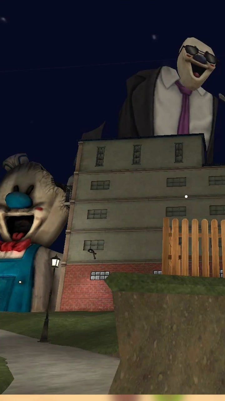 恐怖冰淇淋第四代大块头鲍里斯变成了泰坦巨人失去控制了游戏