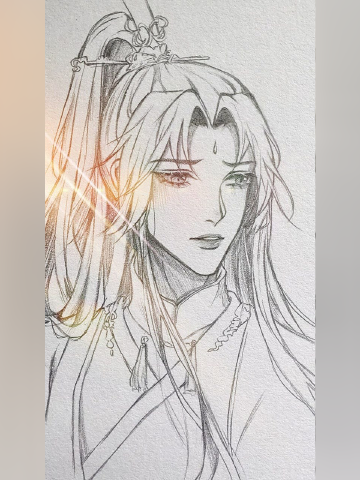 楚晚宁绘画教程晚宁晚来的温柔与安宁