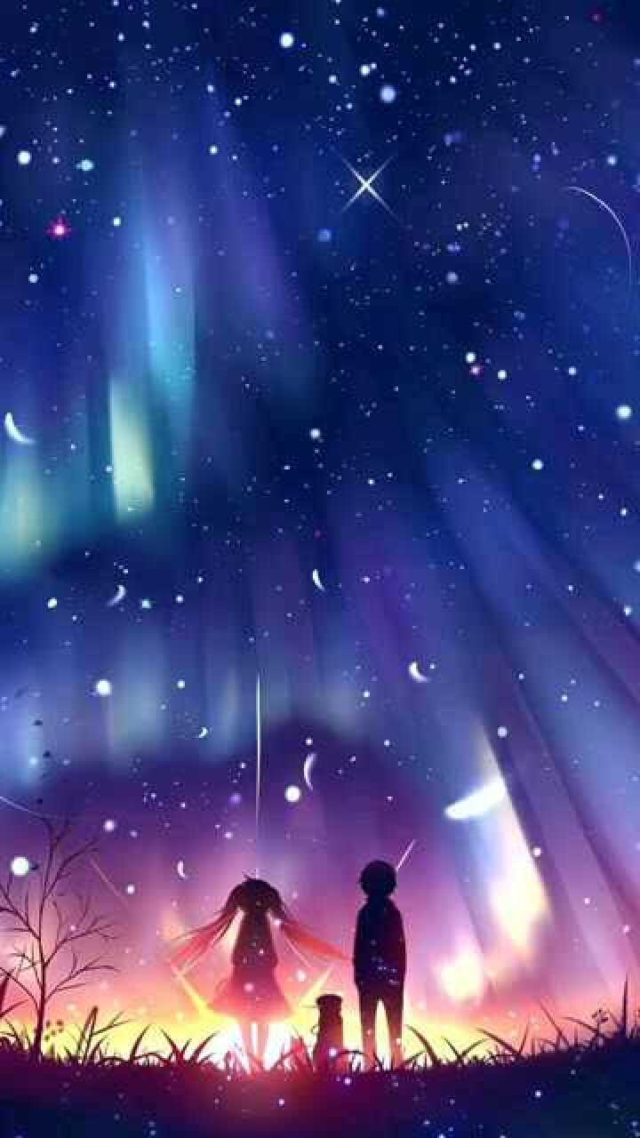 美好的情侣看星星动态壁纸_腾讯视频