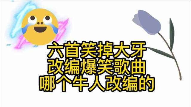 这六首让人开怀大笑的恶搞改编歌曲,今天的你笑了吗?