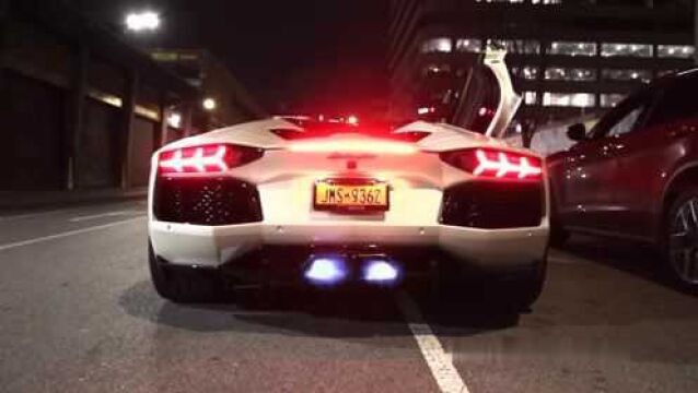 兰博基尼aventador,有多帅?