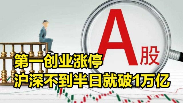 9月3日午评:申万宏源、第一创业涨停,沪深不到半日便破1万亿