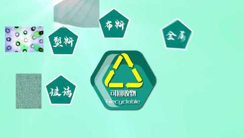 绿色环保垃圾分类公益宣传视频_高清