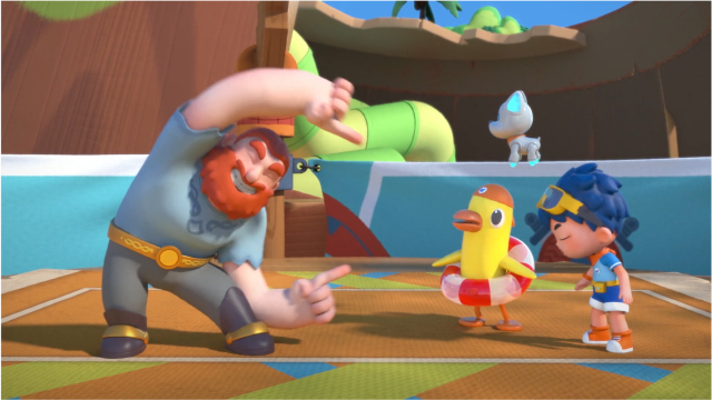 旗旗号巡洋舰第一季:橡皮鸭把新国王送上了天,非但没惩罚还受到奖赏