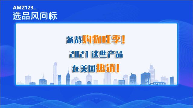 备战购物旺季!2021这些产品在美国热销!