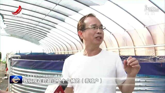 上高:打造“圆桶”养鱼新模式