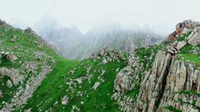 祖国美丽的高山草原