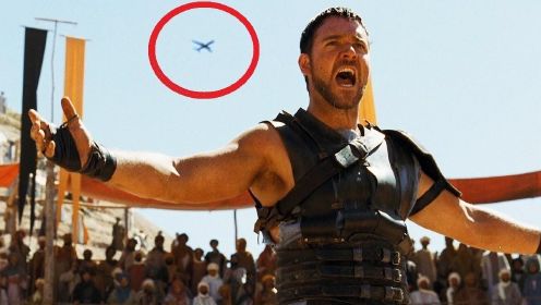 奇趣纪录片：古代战场上空竟出现飞机，盘点6个大跌眼镜的电影穿帮镜头