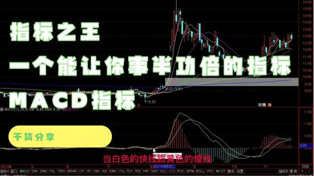 它被誉为股市指标之王什么是MACD指标,如何利用MACD指标判断买卖方向