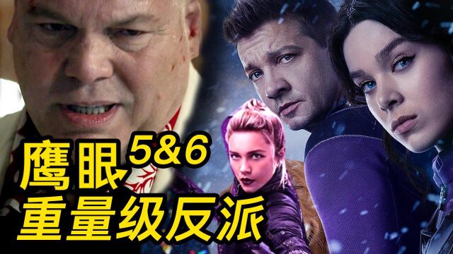 《鹰眼》5&6大结局解析!重量级反派登场!鹰眼何去何从?!