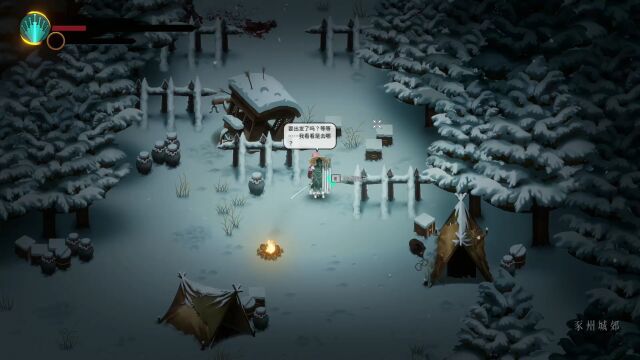 新游鉴赏:暗黑国风动作roguelite游戏《暖雪》Warm Snow序幕:狼之章 玩派PlaySect试玩CG