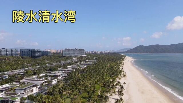 实探海南陵水清水湾,看看这里房价和租房价格?有点意想不到