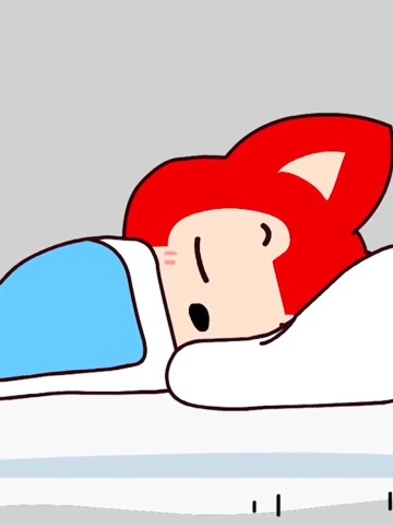 阿狸睡觉被妈妈吵醒了,太逗了