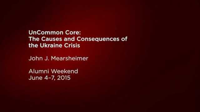 The Causes and Consequences of Ukraine Crisis