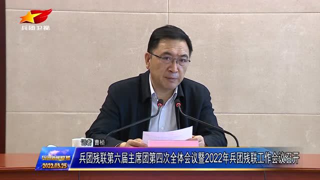 兵团残联第六届主席团第四次全体会议暨2022年兵团残联工作会议召开