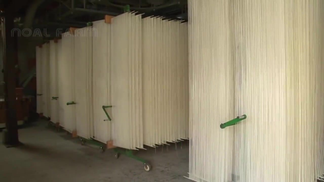 工厂实拍,挂面加工过程,长见识了