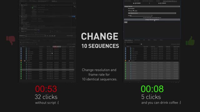 【PR插件】批量修改素材文件名和属性工具Rename and Change Toolkit 使用教程