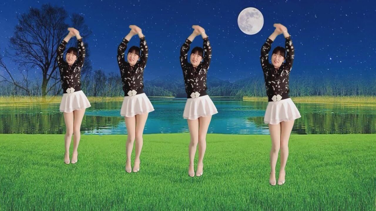 大众健身舞《菊花满山爆》看那一朵朵菊花爆满山,好听好看附教学