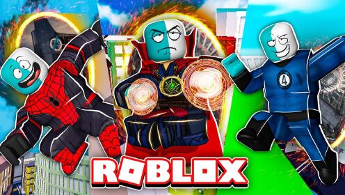 [图]Roblox多元宇宙战斗：蜘蛛侠奇异博士大战章鱼博士！小飞象解说